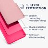 Etui Kwmobile do Google Pixel 7a, różowe, silikonowe, 61597.77
