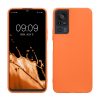 Etui Kwmobile do TCL 40 SE, pomarańczowe, silikonowe, 60793.15