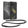 Etui Kwmobile ze smyczą do Motorola Moto G23/Moto G13, wielokolorowe, silikonowe, 60845.03
