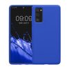 Etui Kwmobile do Samsung Galaxy S20 FE, niebieskie, silikonowe, 53605.134