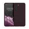 Etui Kwmobile do Samsung Galaxy S23, Ciemny Fiolet, Silikon, 60273.114
