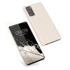Etui Kwmobile do Samsung Galaxy S20 FE, kremowe, silikonowe, 53605.16