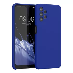   Etui Kwmobile do Samsung Galaxy A32 5G, niebieskie, silikonowe, 54336.134