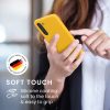 Etui Kwmobile do Samsung Galaxy S23 Plus, żółte, silikonowe, 60274.165