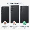 Etui Kwmobile do Samsung Galaxy S23 Plus, żółte, silikonowe, 60274.165
