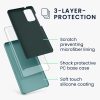 Etui Kwmobile do Samsung Galaxy S20 FE, zielone, silikonowe, 53605.206
