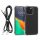 Etui Kwmobile z odpinanym sznurkiem do Apple iPhone 14 Pro Max, przezroczyste/czarne, poliwęglan, 61622.01