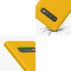 Etui Kwmobile do Samsunga Galaxy S10 Plus, Żółte, Silikon, 49028.165