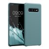Etui Kwmobile do Samsunga Galaxy S10 Plus, zielone, silikonowe, 49028.206
