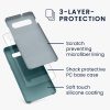 Etui Kwmobile do Samsunga Galaxy S10 Plus, zielone, silikonowe, 49028.206