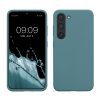 Etui Kwmobile do Samsung Galaxy S23, zielone, silikonowe, 60273.206