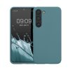 Etui Kwmobile do Samsung Galaxy S23, zielone, silikonowe, 60273.206