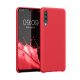 Etui Kwmobile do Samsung Galaxy A50, czerwone, silikonowe, 48715.238