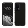 Etui Kwmobile do Poco F5 Pro, czarne, silikonowe, 61639.47