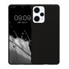 Etui Kwmobile do Xiaomi Poco F5, czarne, silikonowe, 61636.47
