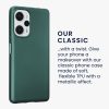Etui Kwmobile do Xiaomi Poco F5, zielone, silikonowe, 61637.14