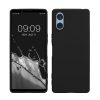 Etui Kwmobile do Sony Xperia 5 V, czarne, silikonowe, 61522.01