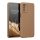 Etui Kwmobile do Motorola Moto G42, kremowe, silikonowe, 59185.246