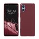 Etui Kwmobile do Sony Xperia 5 V, Fioletowe, Silikonowe, 61522.187
