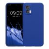 Etui Kwmobile do Motorola Edge 30 Neo, niebieskie, silikonowe, 61043.134