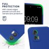 Etui Kwmobile do Motorola Edge 30 Neo, niebieskie, silikonowe, 61043.134