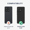 Etui Kwmobile do Xiaomi 13 5G, brązowe, drewno/silikon, 60695.02