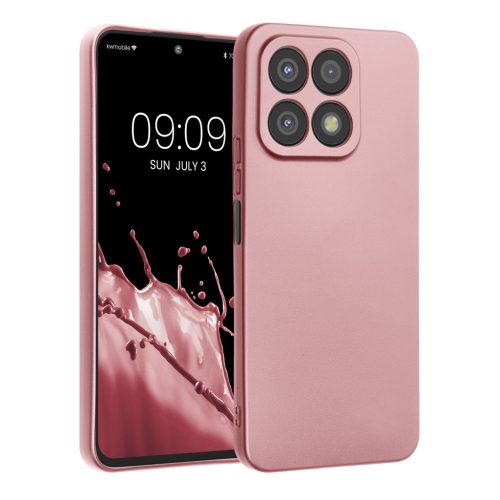 Etui Kwmobile do Honor X8a, różowe, silikonowe, 60942.31