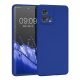 Etui Kwmobile do Motorola Edge 30 Fusion, niebieskie, silikonowe, 60077.134