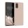 Etui Kwmobile do Samsung Galaxy A41, kremowe, silikonowe, 52301.225