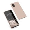 Etui Kwmobile do Samsung Galaxy A41, kremowe, silikonowe, 52301.225
