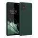 Etui Kwmobile do Samsung Galaxy A71, Ciemnozielone, Silikonowe, 51209.169