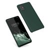 Etui Kwmobile do Samsung Galaxy A71, Ciemnozielone, Silikonowe, 51209.169