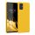 Etui Kwmobile do Samsung Galaxy A71, żółte, silikonowe, 51209.165