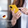 Etui Kwmobile do Samsung Galaxy A71, żółte, silikonowe, 51209.165