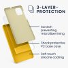 Etui Kwmobile do Samsung Galaxy A71, żółte, silikonowe, 51209.165
