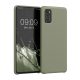 Etui Kwmobile do Samsung Galaxy A41, jasnozielone, silikonowe, 52301.172