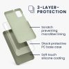 Etui Kwmobile do Samsung Galaxy A41, jasnozielone, silikonowe, 52301.172