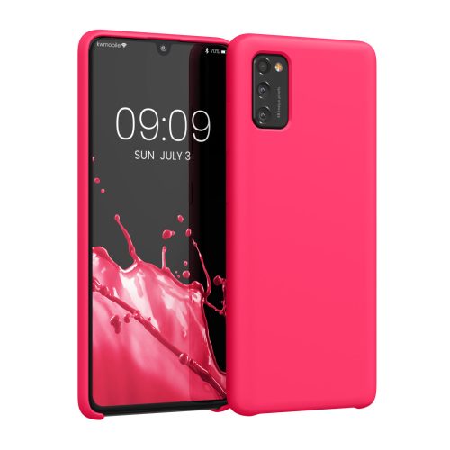 Etui Kwmobile do Samsung Galaxy A41, różowe, silikonowe, 52301.77