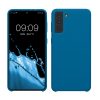 Etui Kwmobile do Samsung Galaxy S21 Plus, niebieskie, silikonowe, 54066.228