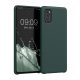 Etui Kwmobile do Samsung Galaxy A41, zielone, silikonowe, 52301.171