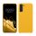 Etui Kwmobile do Samsung Galaxy S21 Plus, żółte, silikonowe, 54066.165