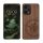 Etui Kwmobile do Xiaomi Poco F5, Brązowe, Drewno/Silikon, 61661.01
