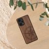 Etui Kwmobile do Xiaomi Poco F5, Brązowe, Drewno/Silikon, 61661.01