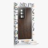 Etui Kwmobile do Poco F5 Pro, brązowe, drewno/silikon, 61662.01