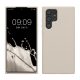 Etui Kwmobile do Samsung Galaxy S22 Ultra, kremowe, silikonowe, 56765.125