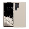 Etui Kwmobile do Samsung Galaxy S22 Ultra, kremowe, silikonowe, 56765.125