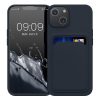 Etui Kwmobile do Apple iPhone 14, niebieskie, silikonowe, 59112.17
