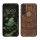 Etui Kwmobile do Samsung Galaxy S23 Plus, brązowe, drewno/silikon, 61686.03