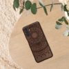 Etui Kwmobile do Samsung Galaxy A04s, brązowe, drewno/silikon, 59887.03