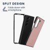 Etui Kwmobile do Samsung Galaxy Z Fold5, różowe, plastikowe, 61679.81